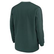 Michigan State Nike Coach Long Sleeve Crew Top